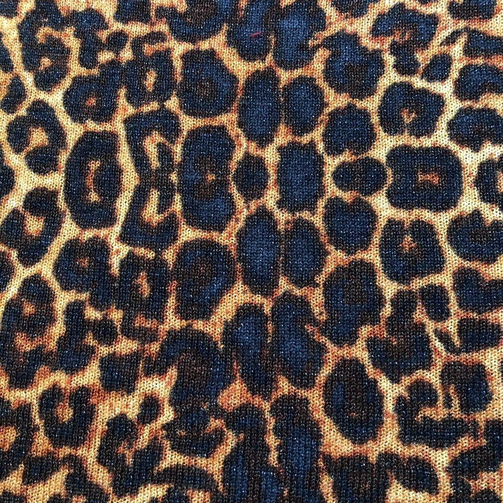 New! Zara leopard print crop light knit sweater. M - Picture 6 of 6